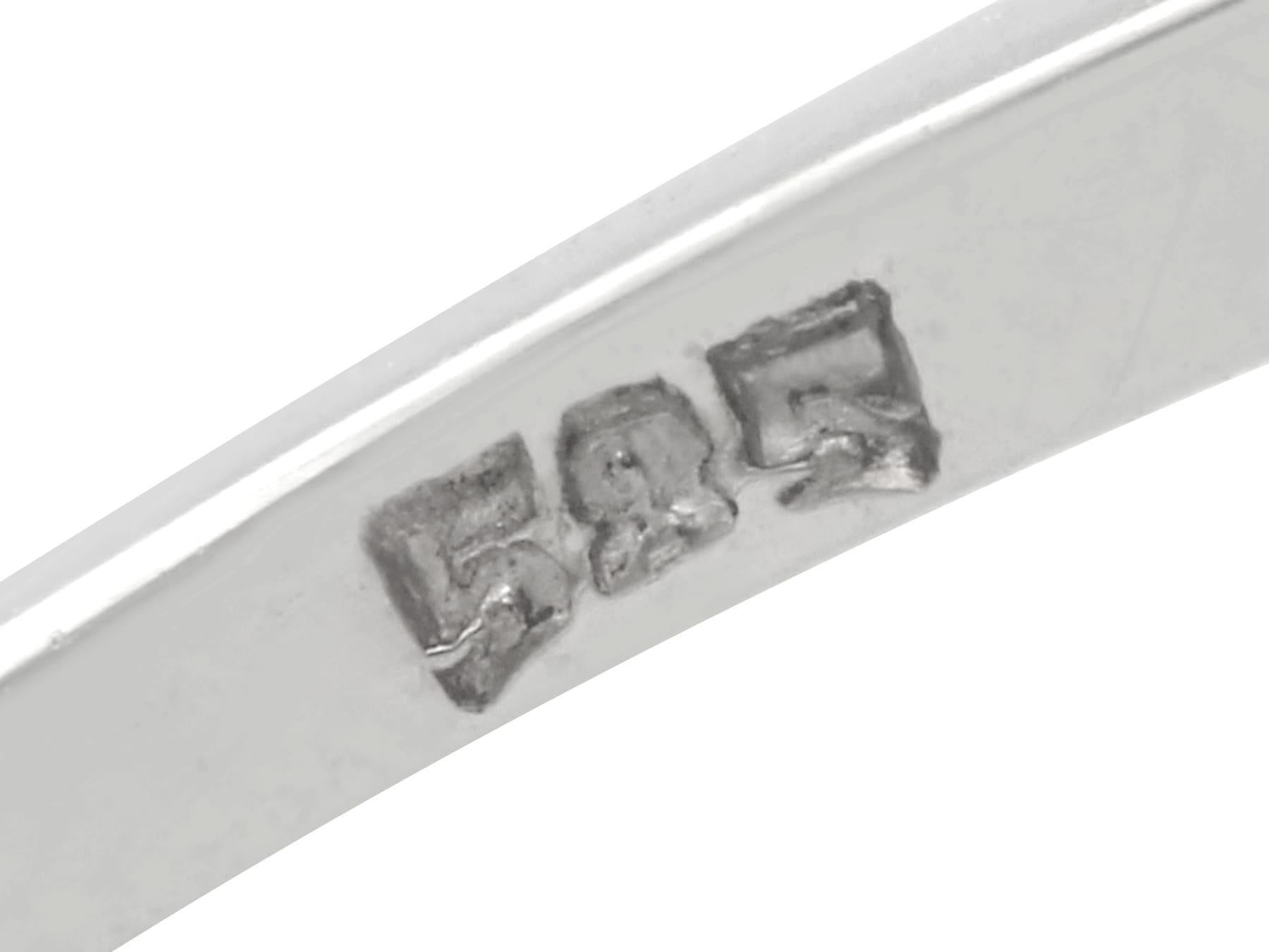 Women's 1920s Diamond White Gold Cocktail Ring For Sale