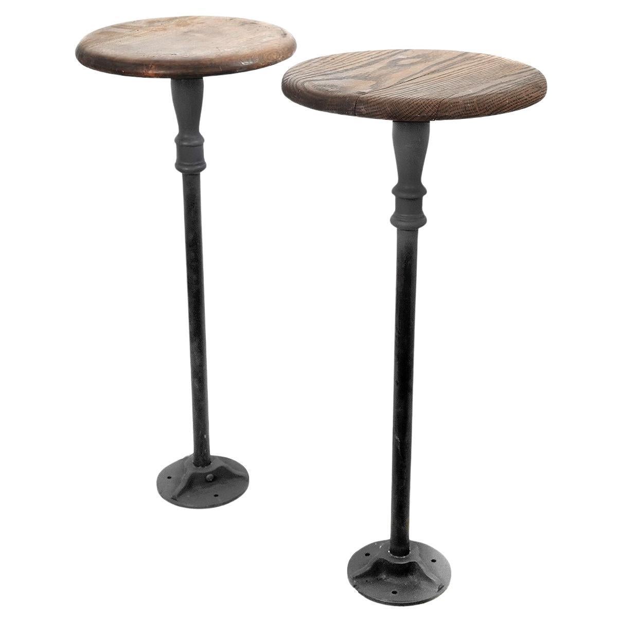 1920s Dinner Counter Stools For Sale