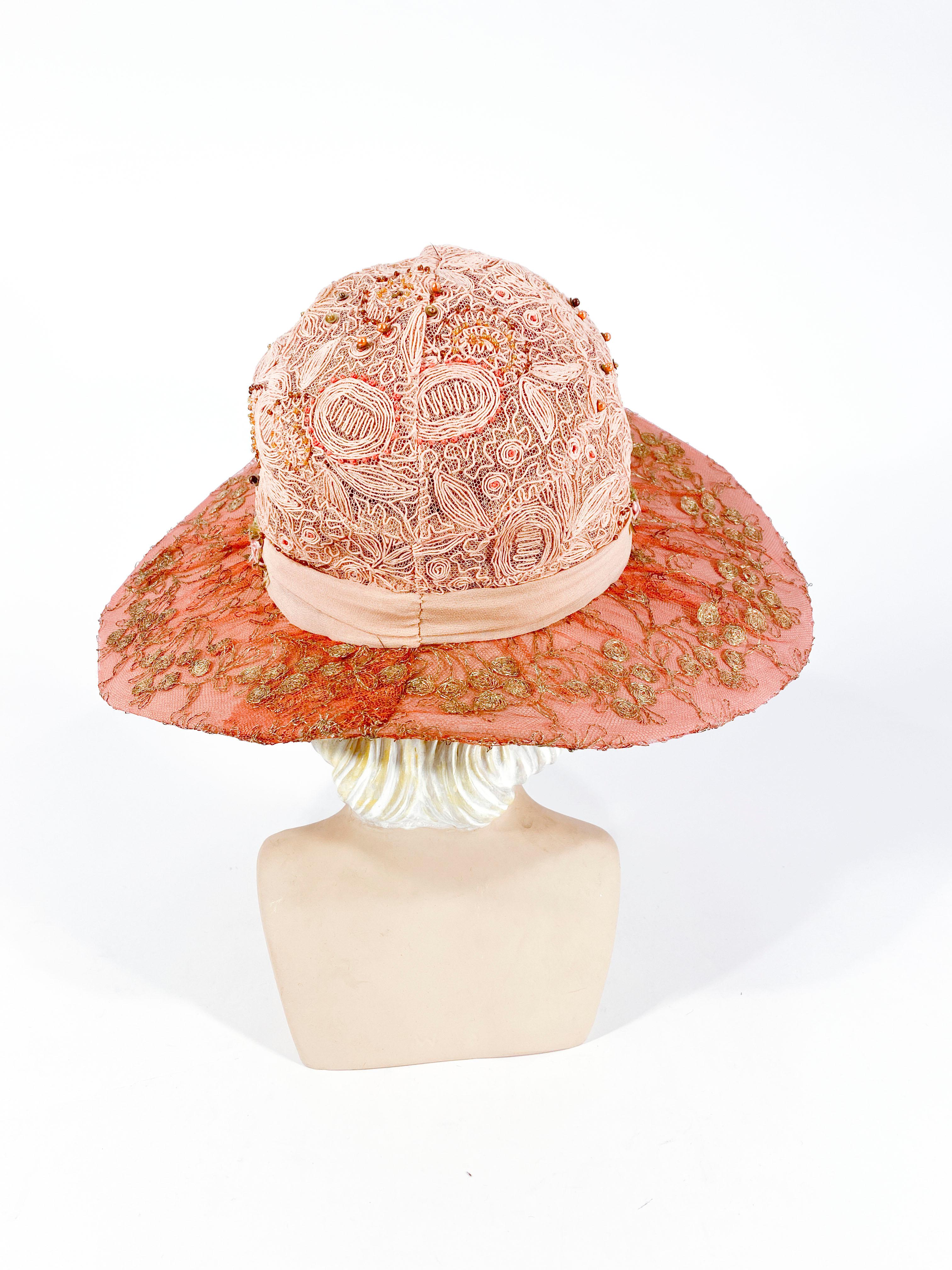 rose pink hat