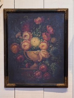 1920s Dutch Still Life, Oil on Board