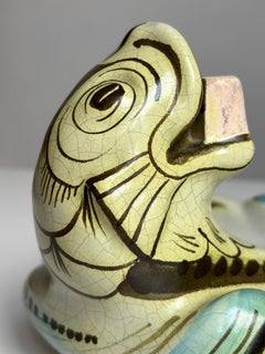 1920er Jahre Ebeling Jugendstil Figur Vide-Poche Schale, Schweden