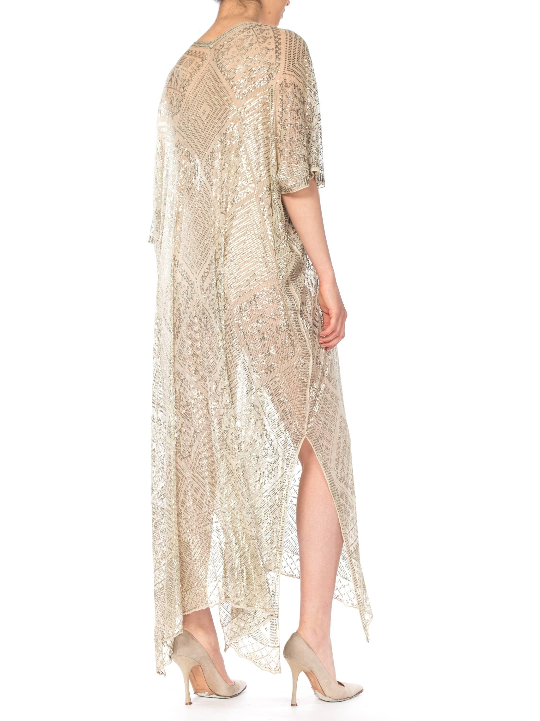 1920s Egyptian Assuit Kaftan In Good Condition In New York, NY