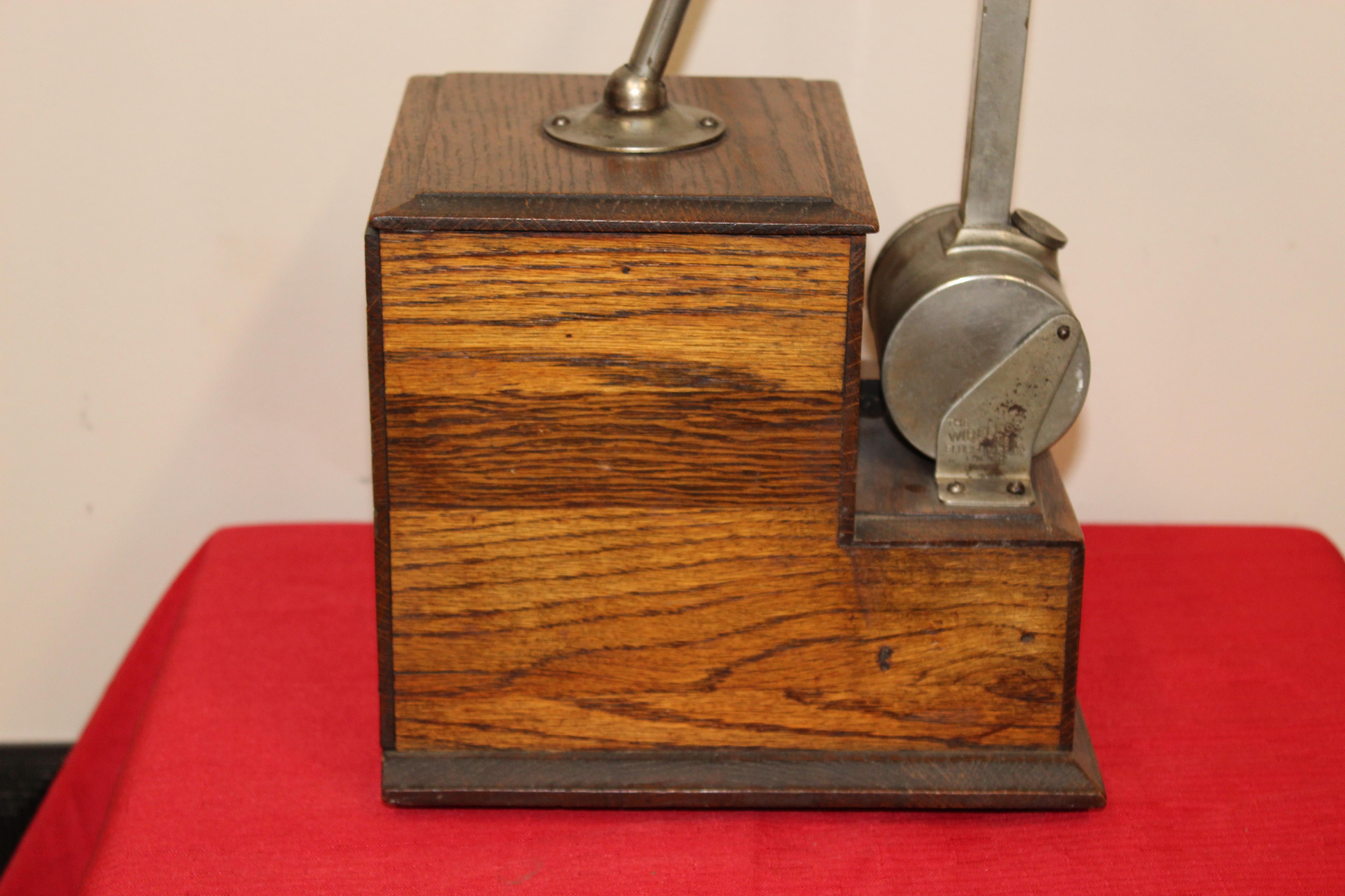 1920s Eldred Wireless Number 12 Table Top Lighter 1