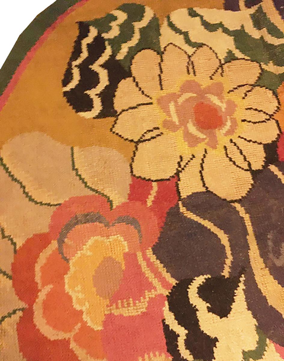 Wool 1920s English Art Deco Carpet ( 8'3'' x 10'6'' - 251 x 320 ) For Sale