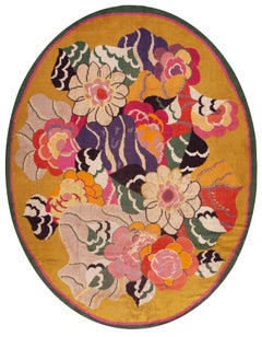 1920s English Art Deco Carpet ( 8'3'' x 10'6'' - 251 x 320 )