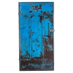 1920's English Industrial Strong Locker