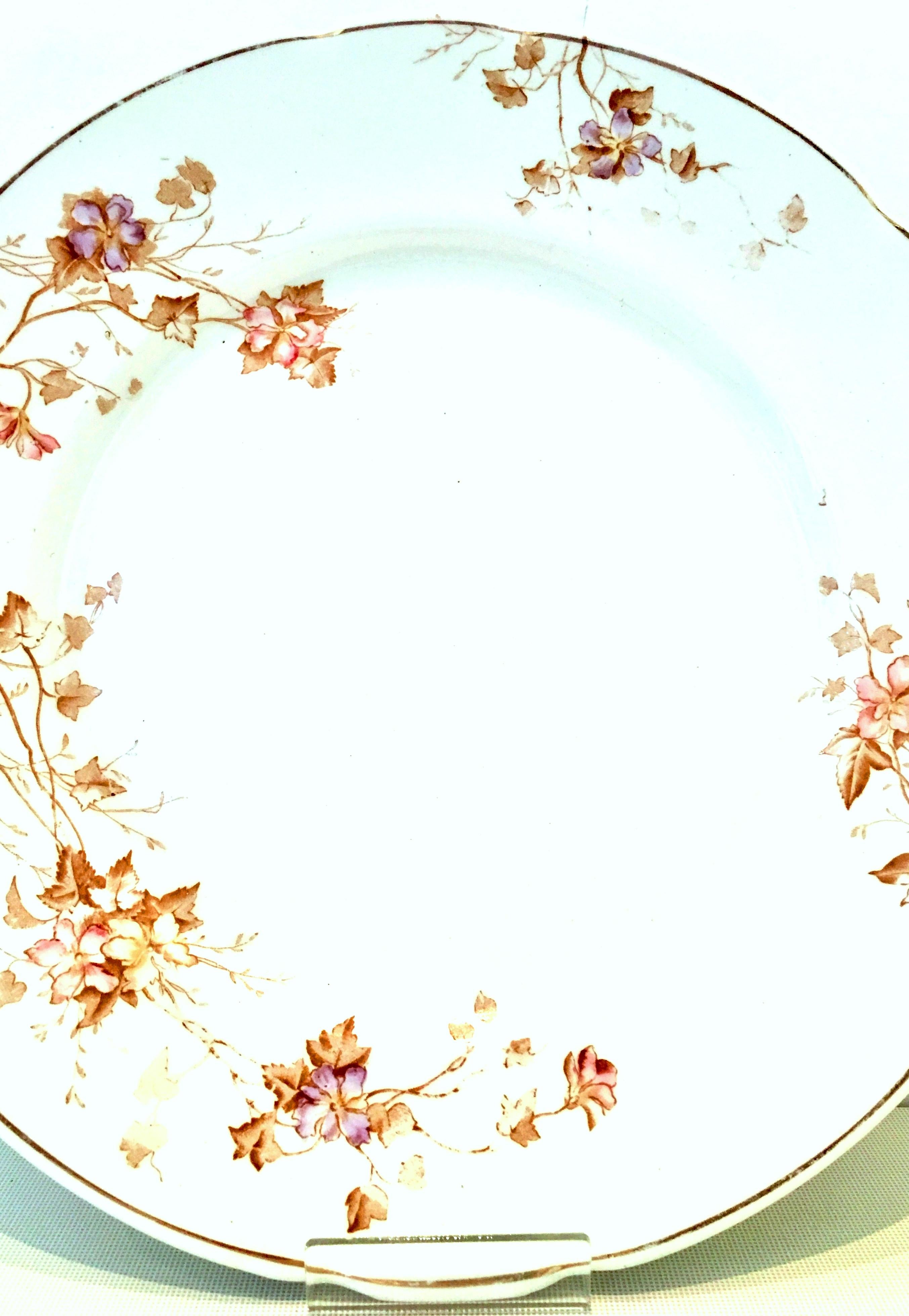 ironstone johnson brothers dinner plate with design