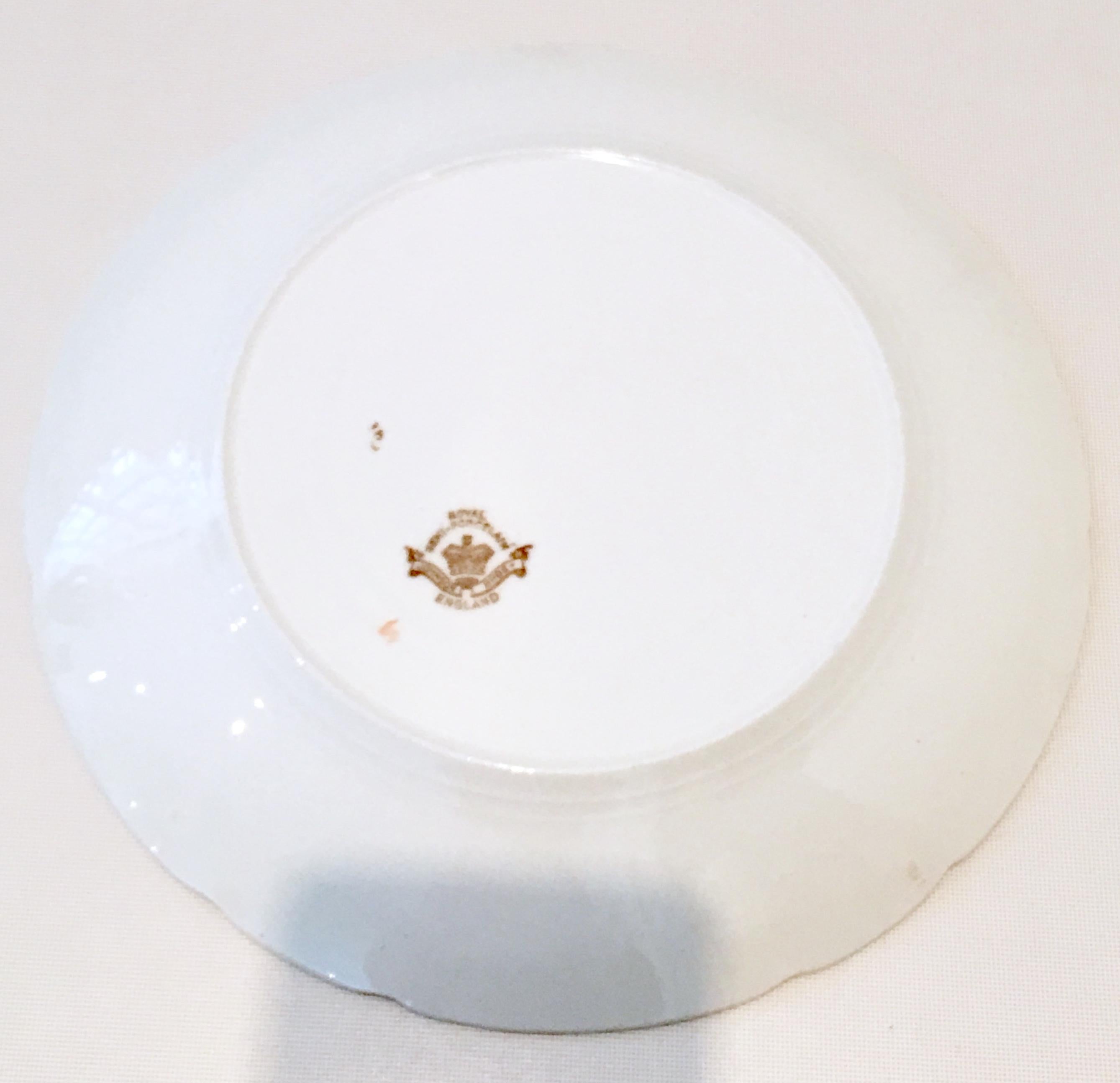 1920s English Ironstone Dinner Plates by Johnson Brothers Set of 8 For Sale 3