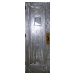 Antique 1920s Era Steel Doors with Brass Original Hardware