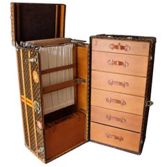 Louis Vuitton Red Epi Gemine Shoe Trunk For Sale at 1stDibs