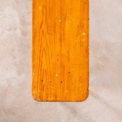 1920's Faux Wood Rectangular Angular French Dining Table