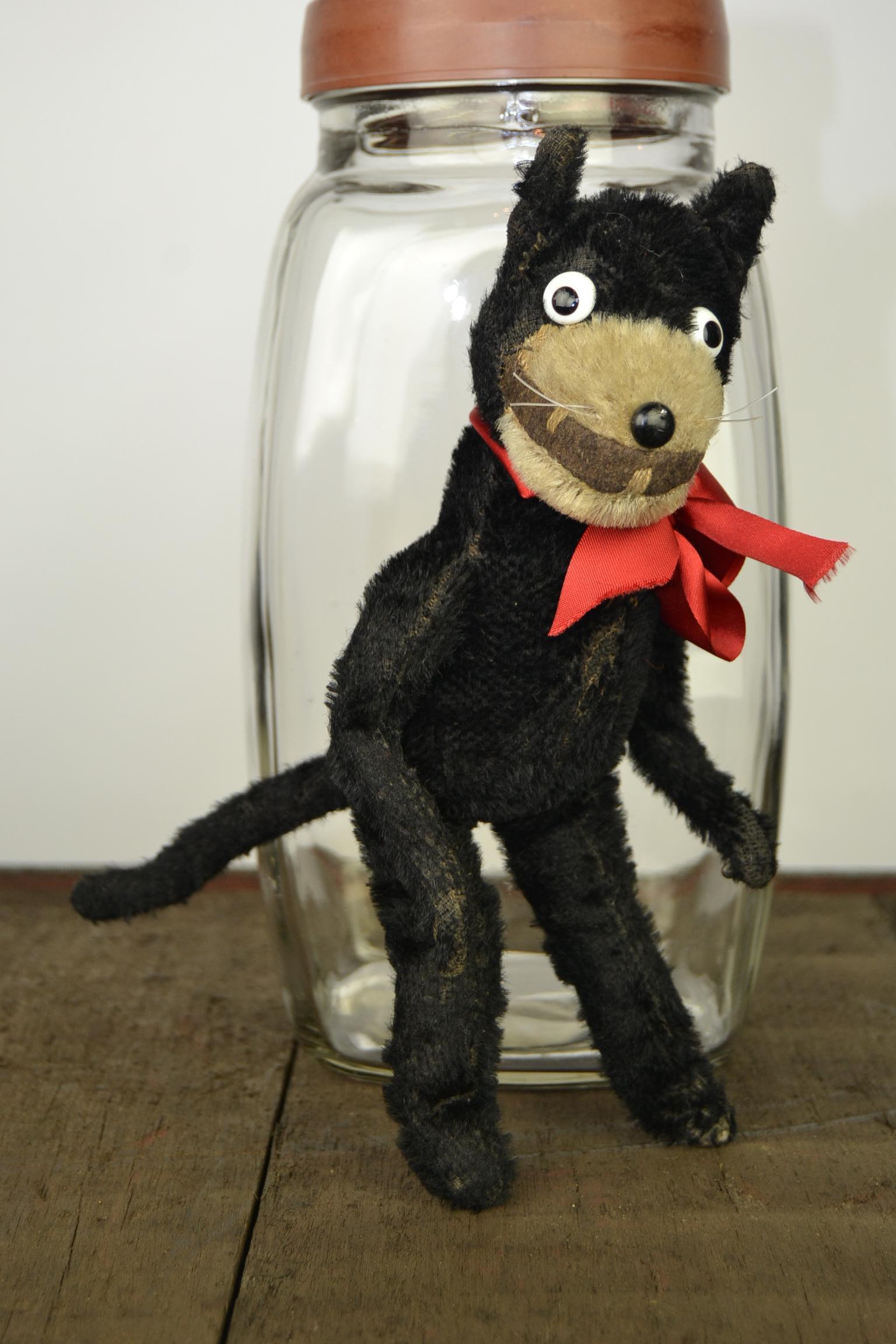 1920s Stuffed Felix the Cat Mohair Children's Toy 4