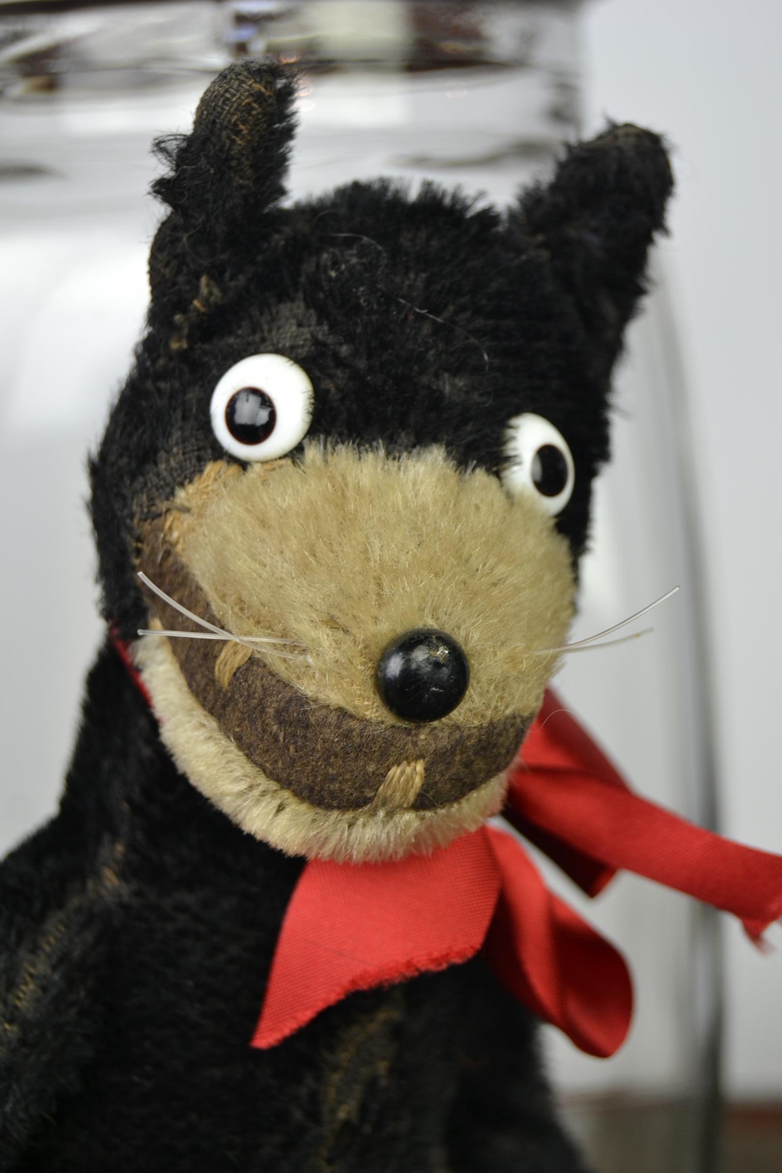 1920s Stuffed Felix the Cat Mohair Children's Toy 5