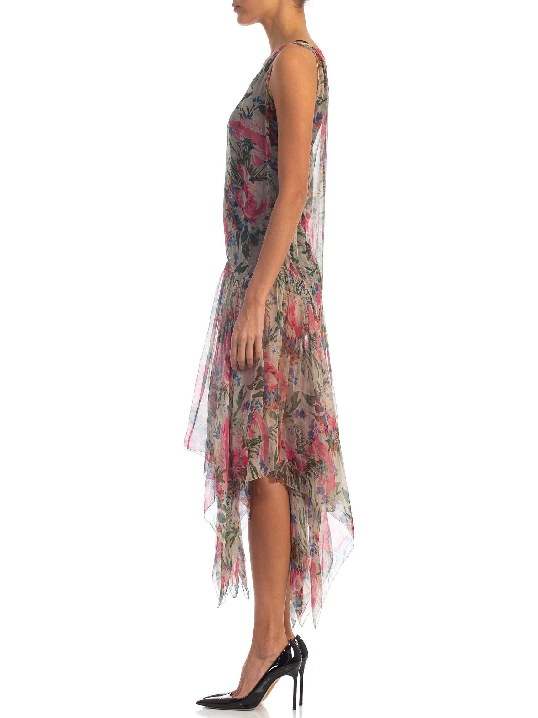 1920s garden party dress