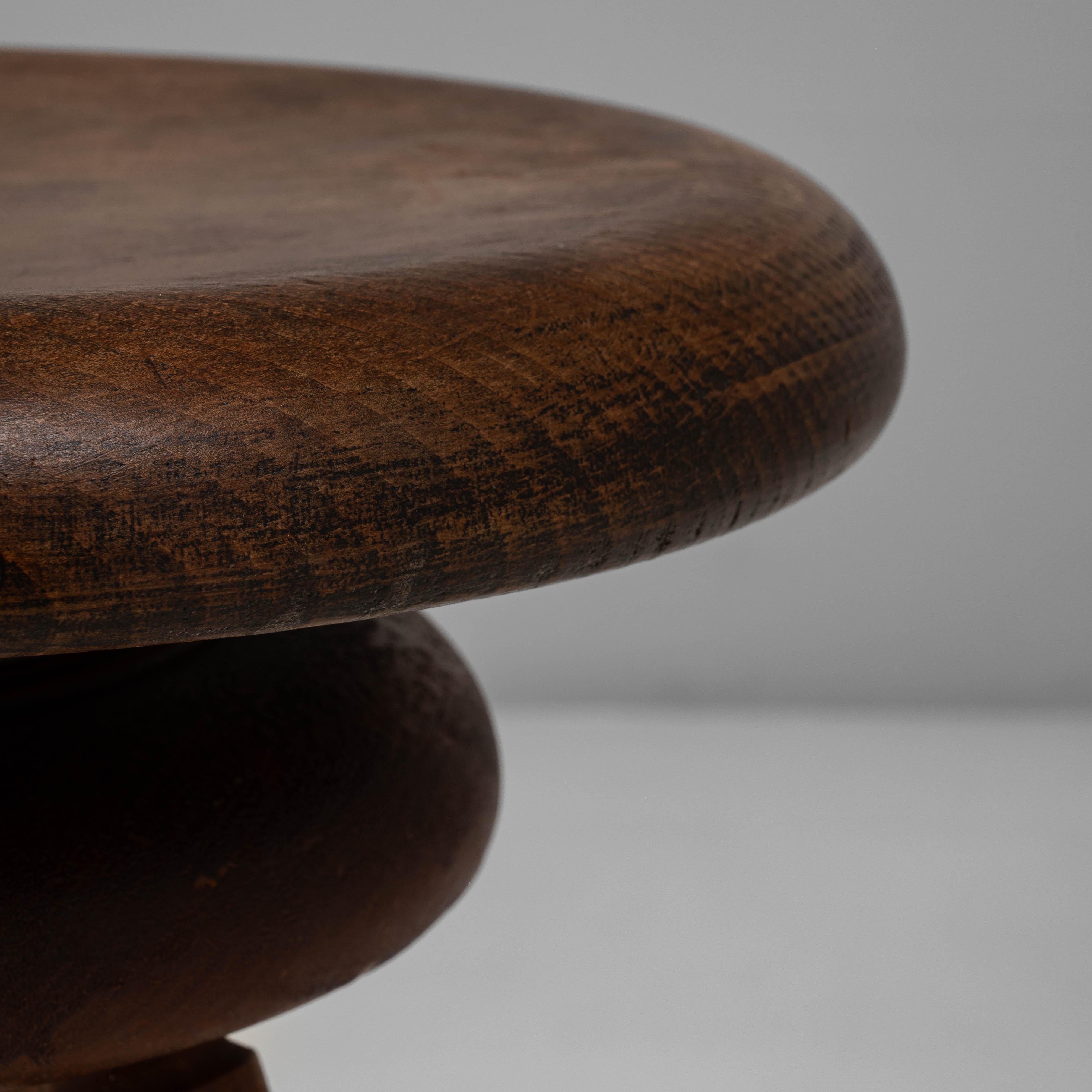 1920s French Adjustable Swivel Stool With Tripod Base For Sale 6