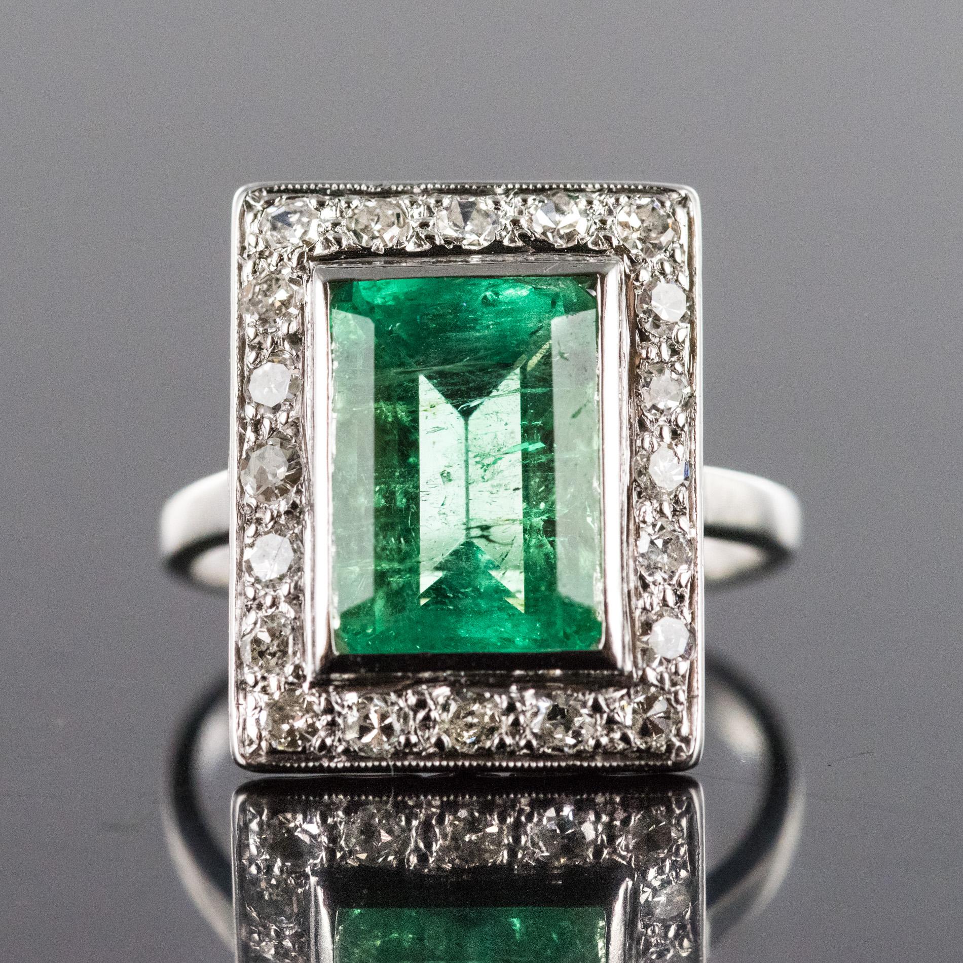 1920s emerald ring
