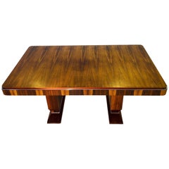 1920s French Art Deco Dining Table
