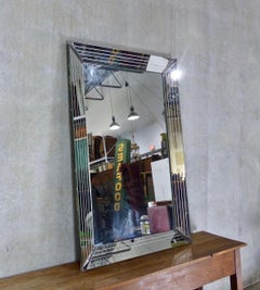 1920s French Art Deco Mantel Mirror
