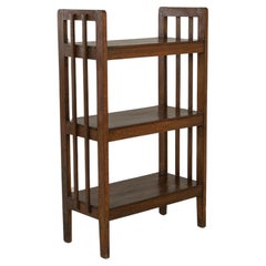 Étagère en bois Art déco français des années 1920