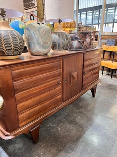 1920’s French Brass Inlaid Sideboard