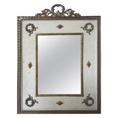 1920s French Brass Ormolu Classical Frame