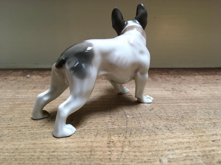 1920s French Bulldog Figurine by Rosenthal Selb Bavaria Germany, Art Deco For Sale 4