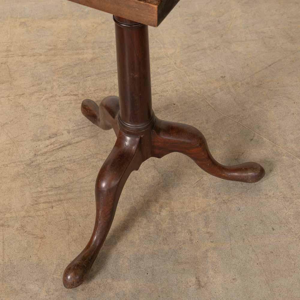 1920s French Burl Wood Folding Table For Sale 8