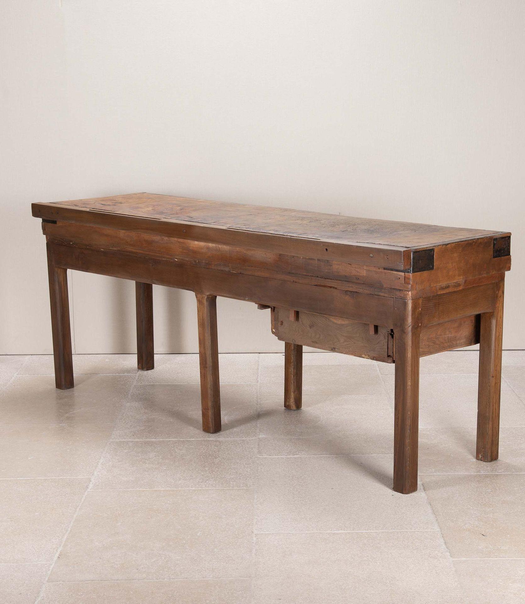 1920s French Butcher's Table In Fair Condition For Sale In Gloucestershire, GB