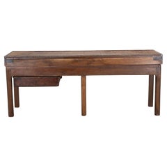 1920s French Butcher's Table
