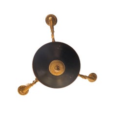 1920’s French Empire Small Chandelier 3 Lights