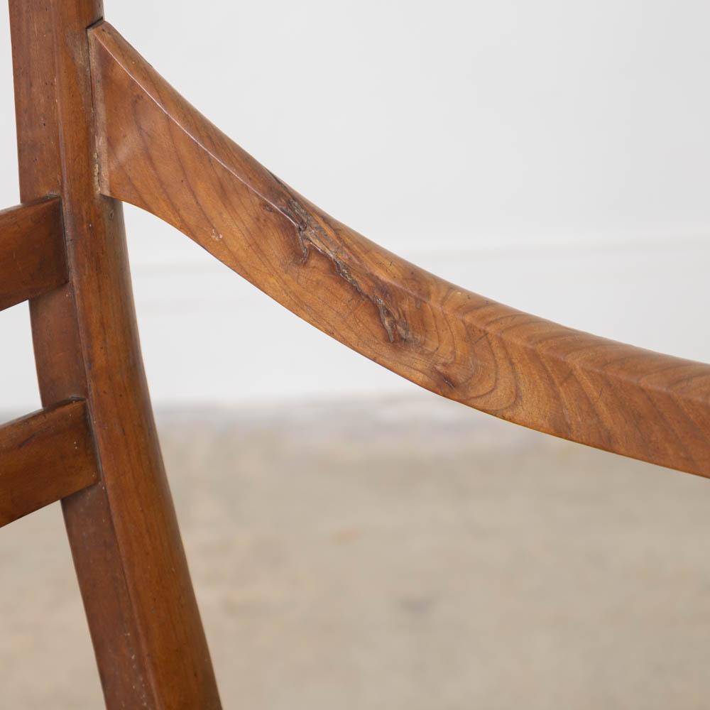 1920er Jahre Französisch OAK und geflochtenen Stuhl im Angebot 3