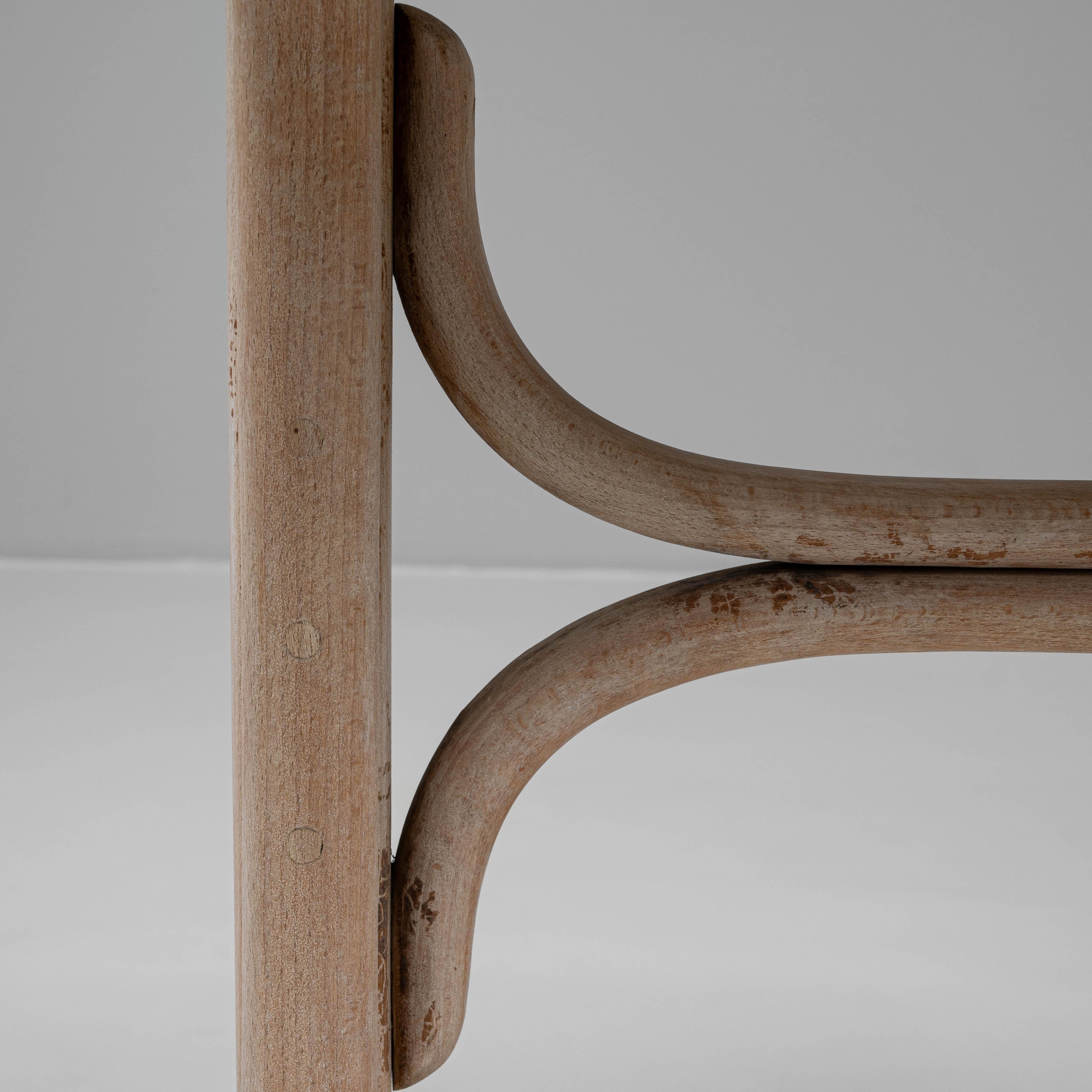 1920s French Oak Side Table en venta 4