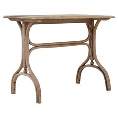 1920s French Oak Side Table