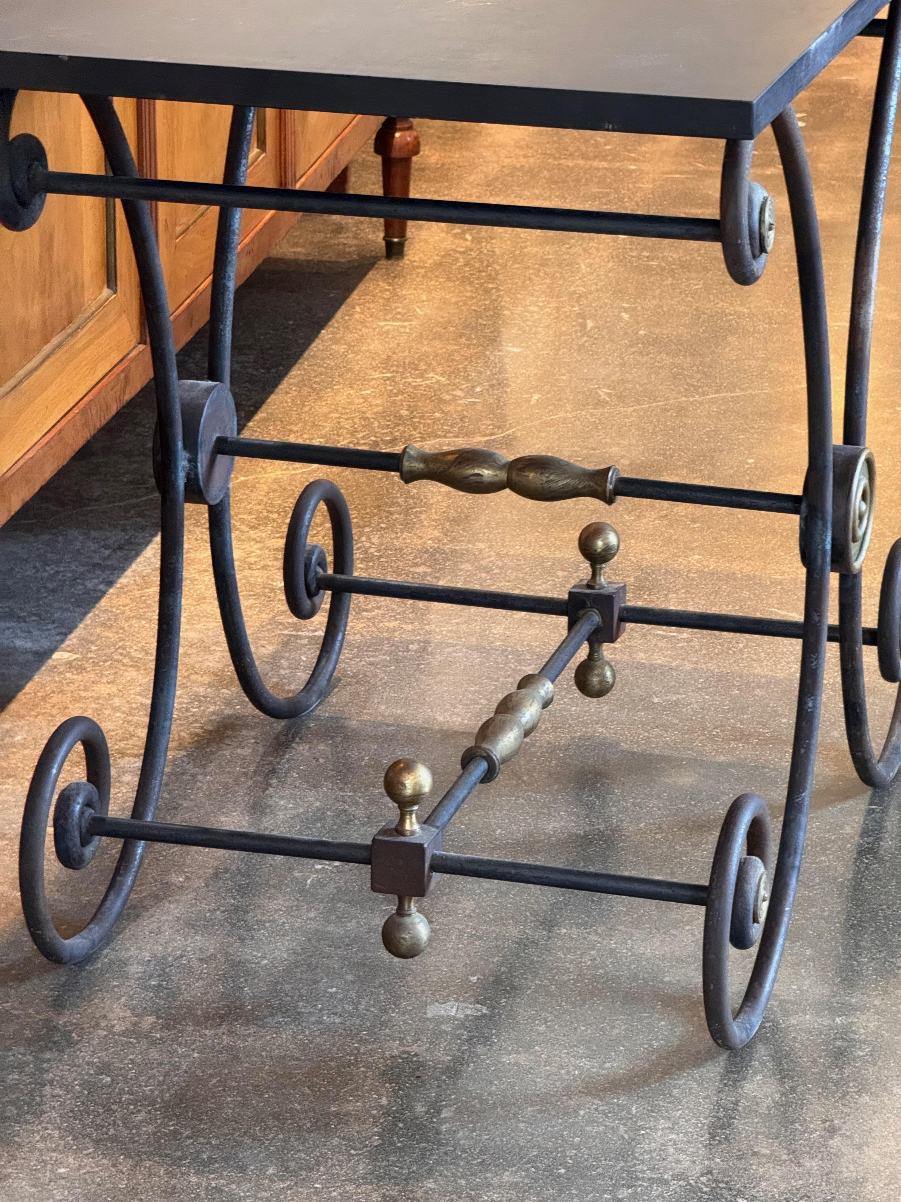 Iron 1920s French Pastry Table