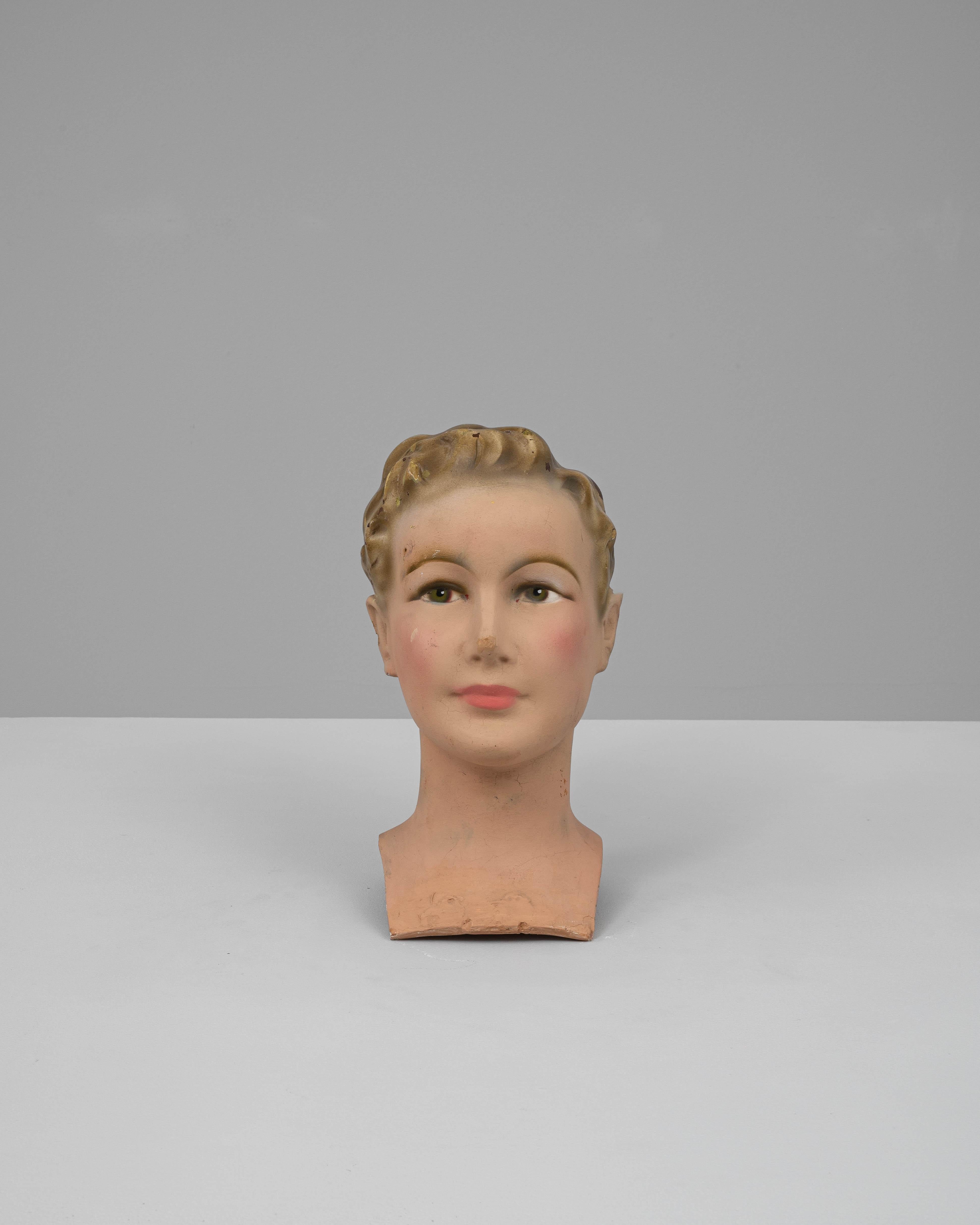 Busto in gesso francese del 1920 in vendita 4