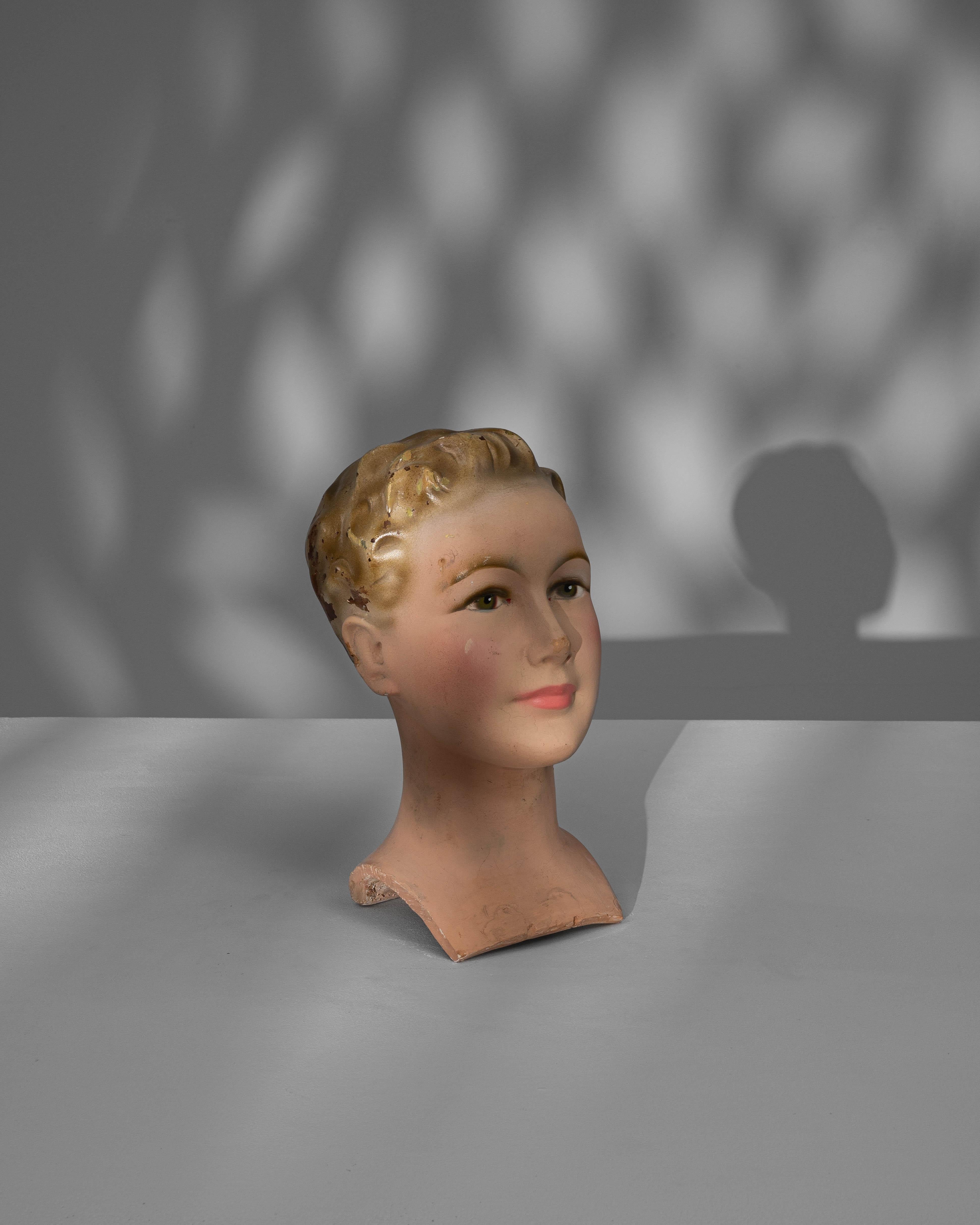 Busto in gesso francese del 1920 in vendita 5