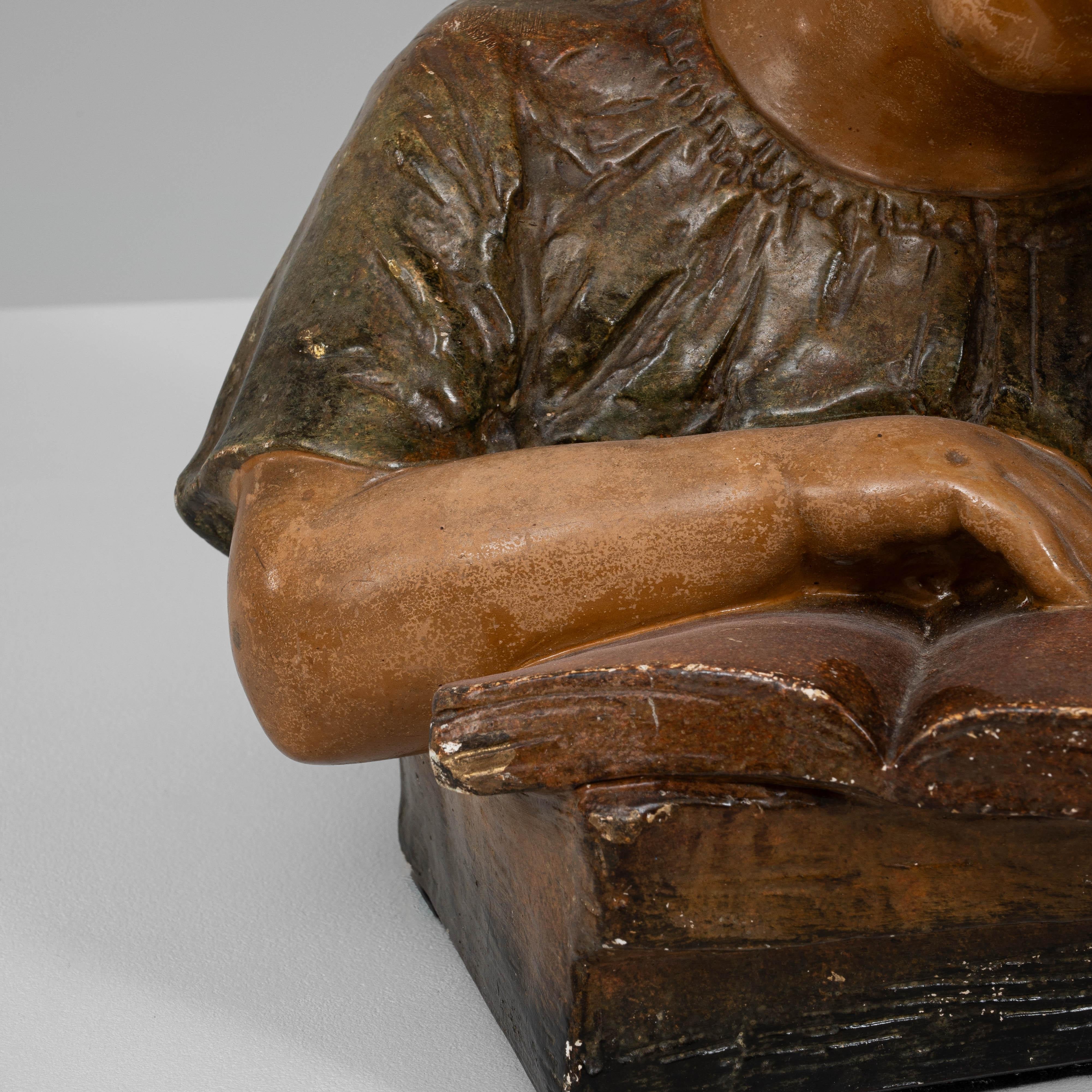 Busto in gesso francese del 1920 in vendita 3