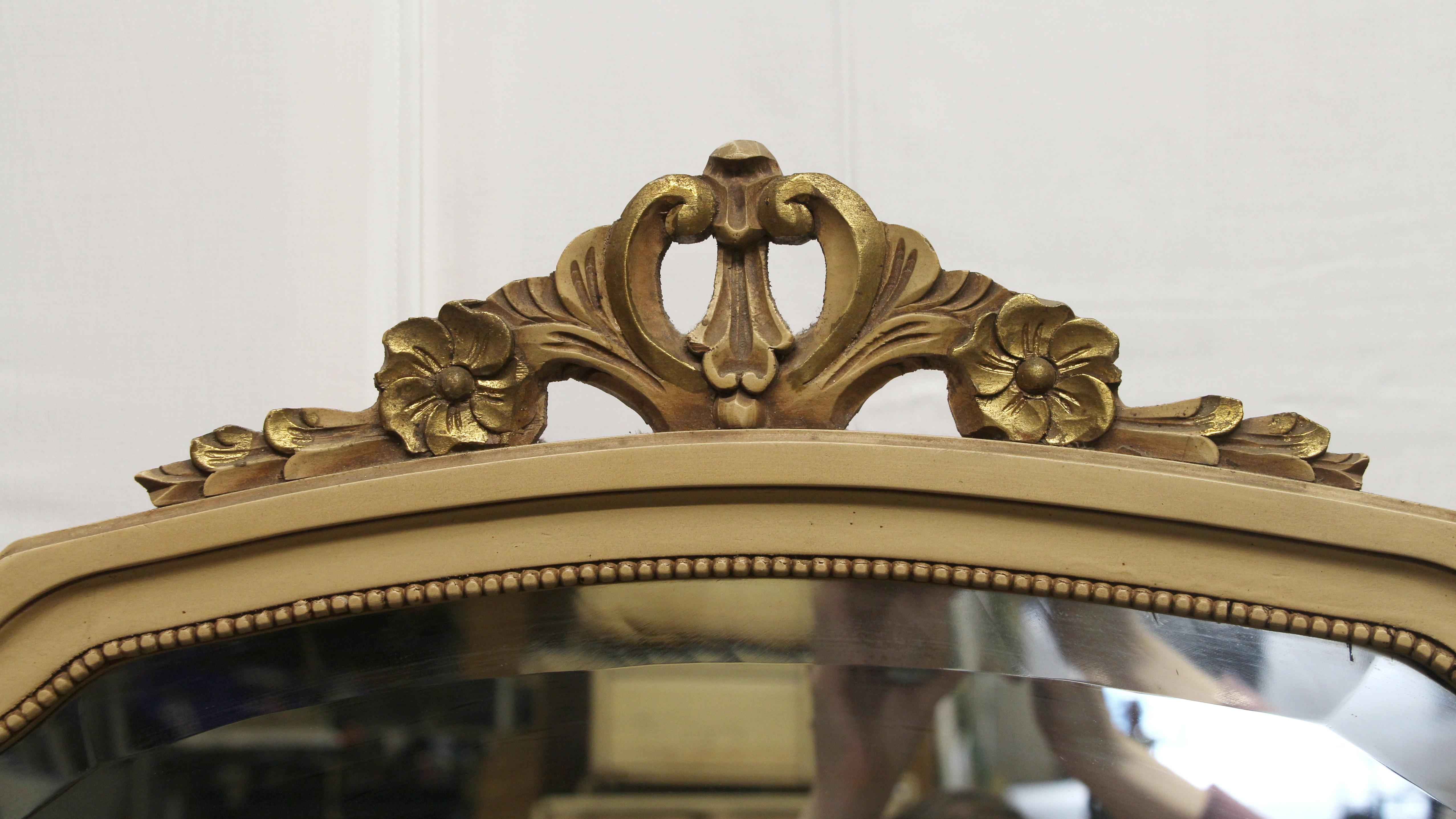 french folding mirror
