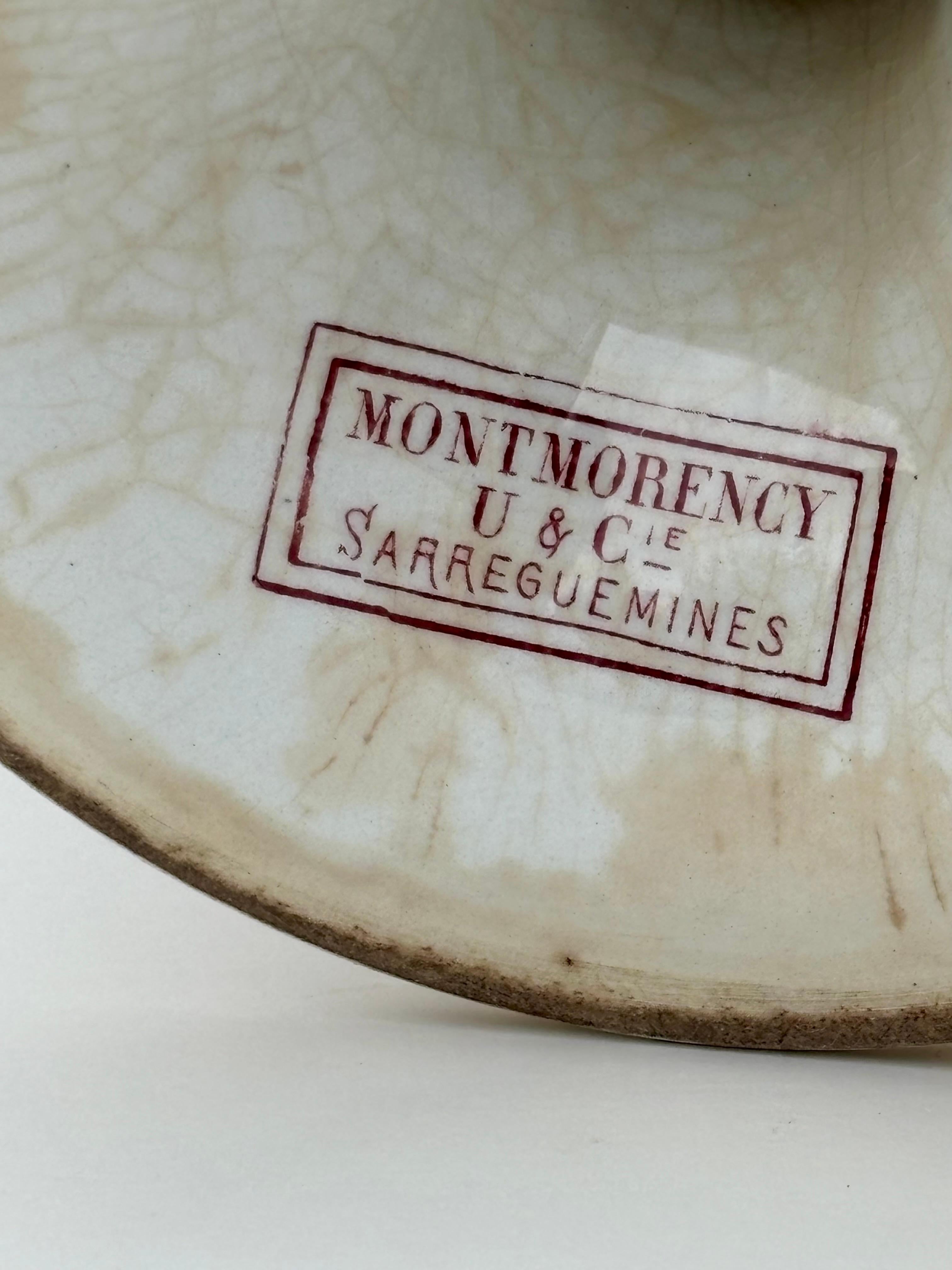 Présentoir à fruits ou à gâteaux des années 1920 à Sarreguemines (France) en vente 3
