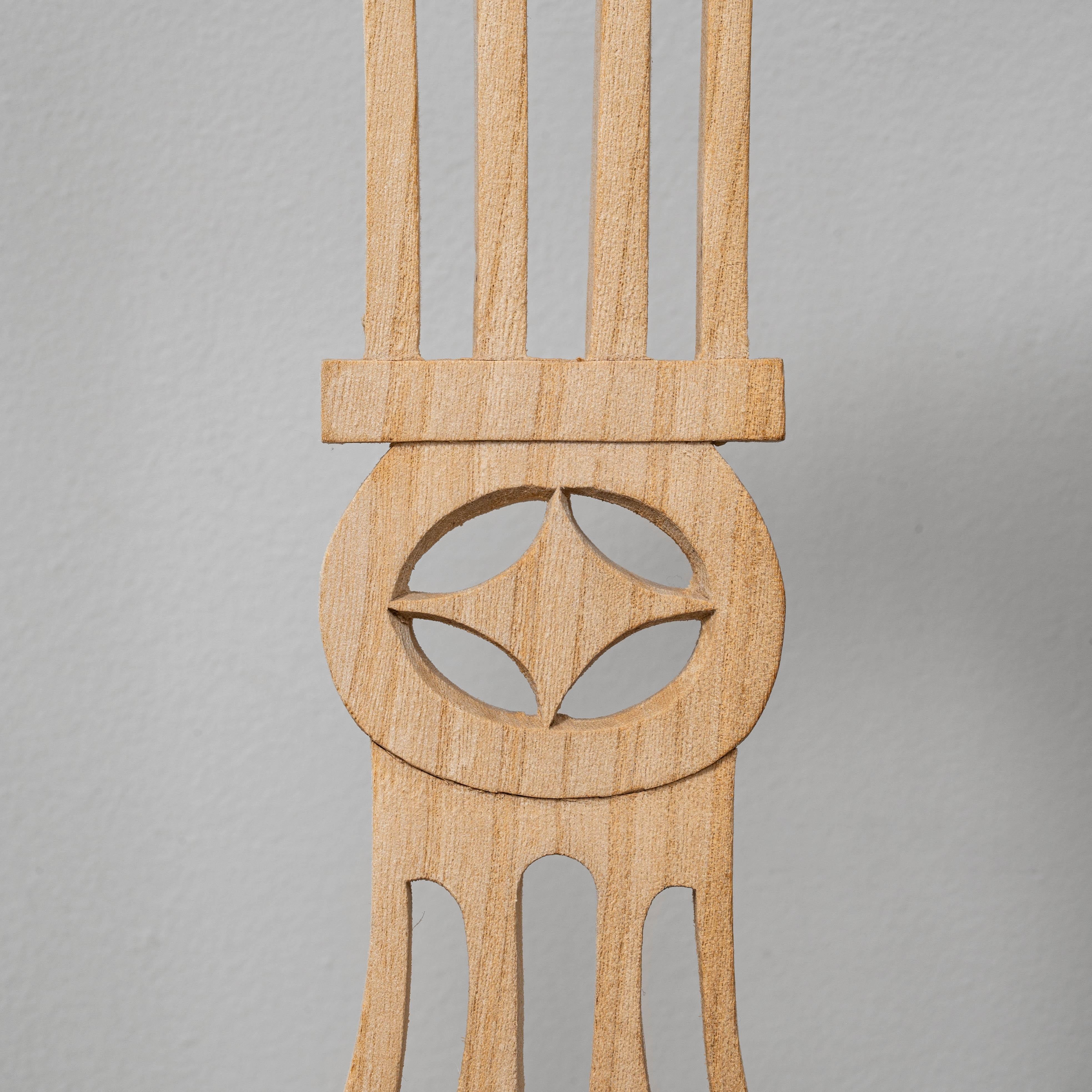 Tappezzeria 1920s French Set of 10 Oak Neoclassical Dining Chairs in vendita
