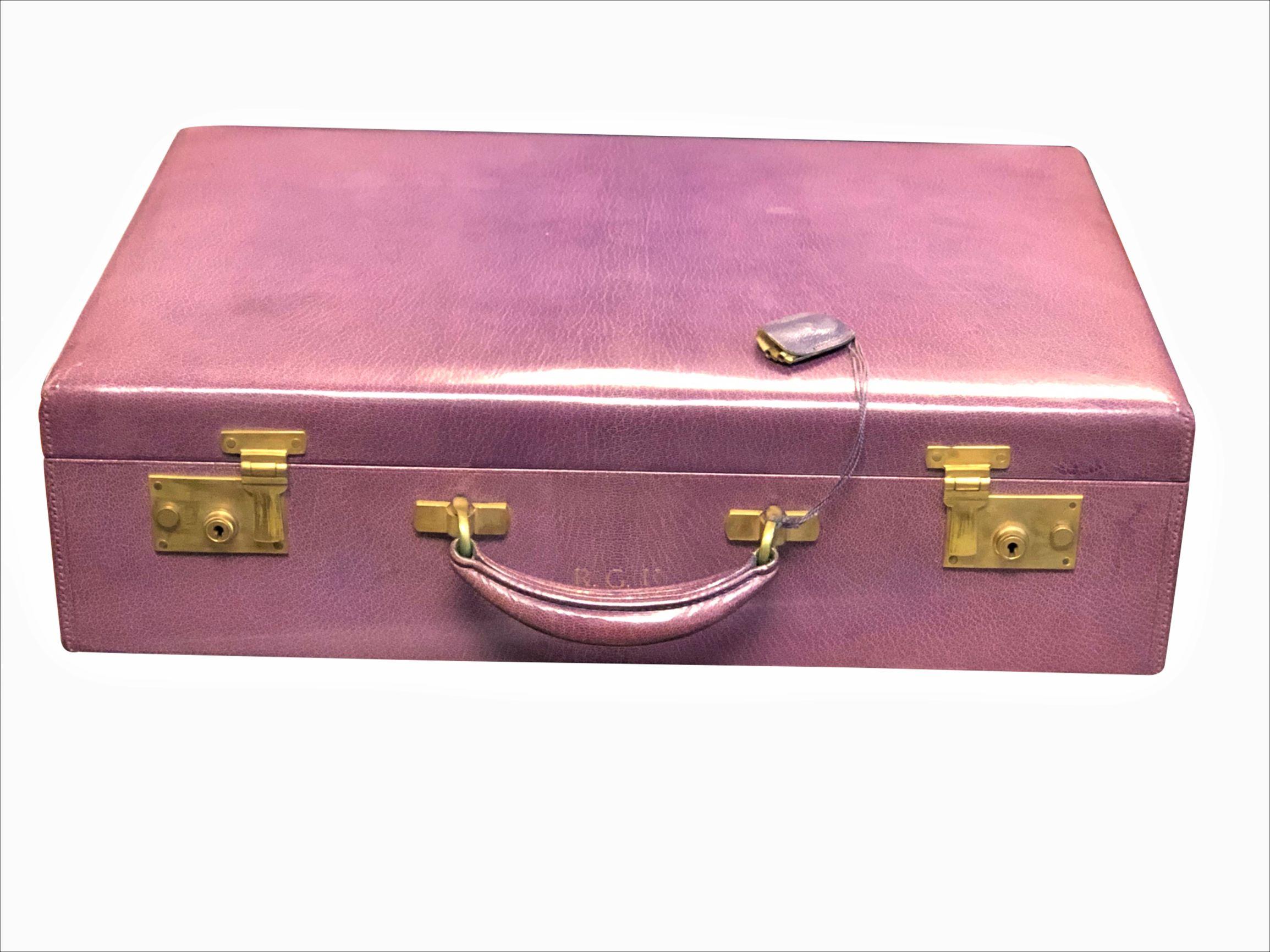 1920er Jahre Französisch Sterling und Emaille Travel Grooming Set 4