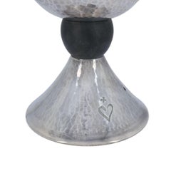 1920’s French Sterling Silver Large Challah Goblet Cup