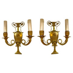 1920's French style small Urn shape sconces