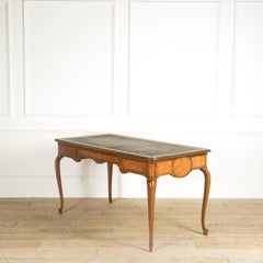 1920s French Walnut Bureau Plat