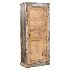 1920s French Wood Patinated Cabinet
