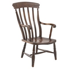 1920s French Wooden Armchair