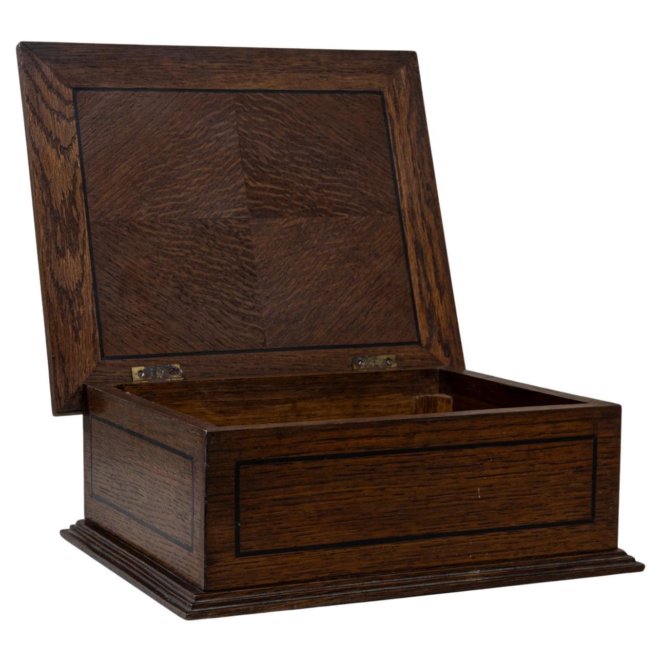 1920s French Wooden Box