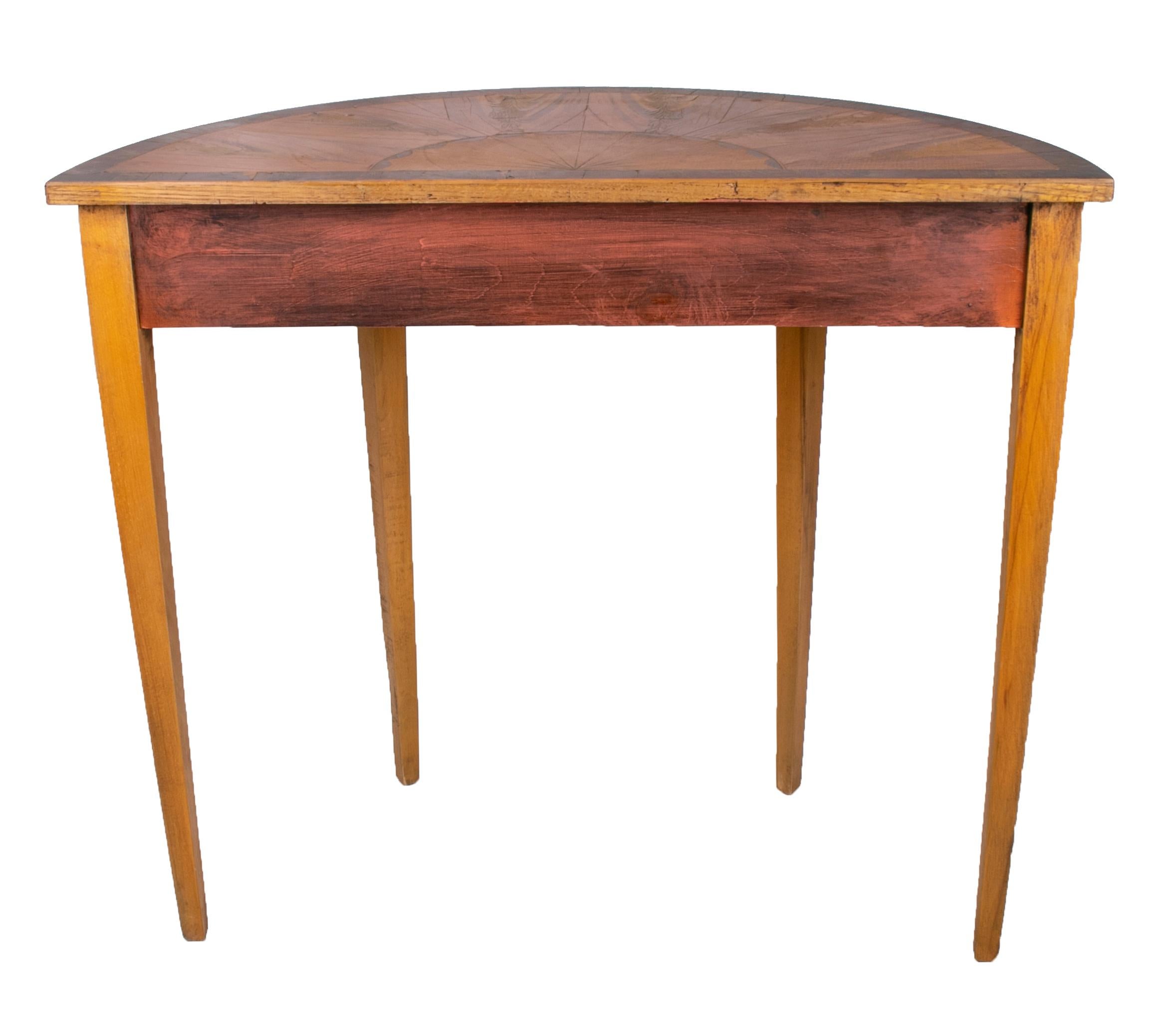 20ième siècle table console en bois des années 1920 en vente