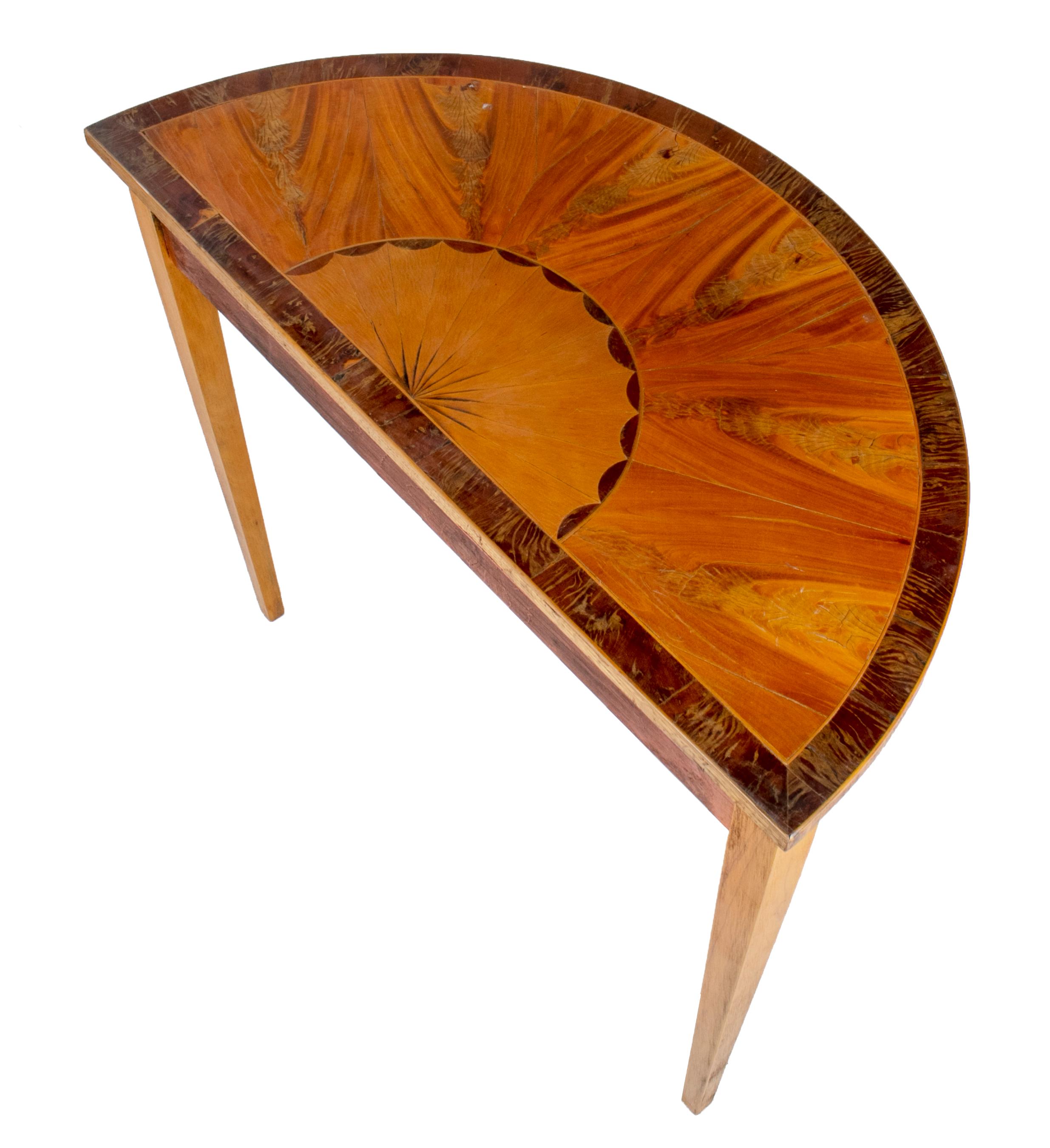 table console en bois des années 1920 en vente 1