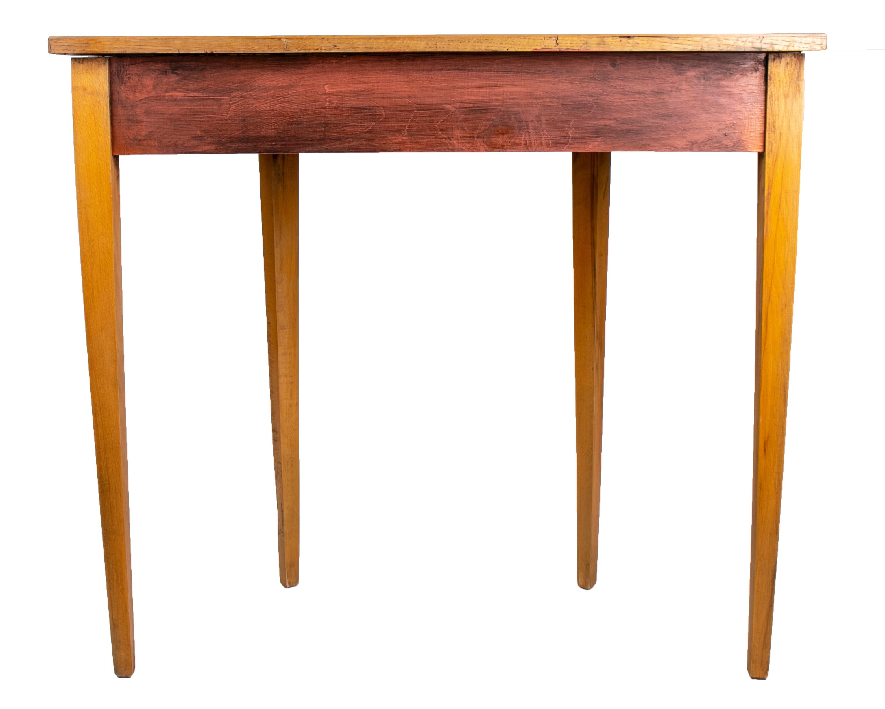 table console en bois des années 1920 en vente 3